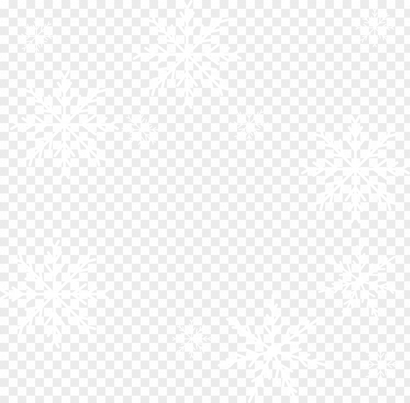 White Snowflakes Floating Material Download Icon PNG