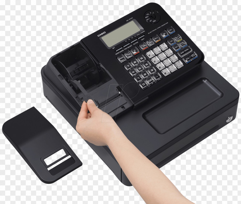 Cash Register Office Supplies Casio 0 PNG