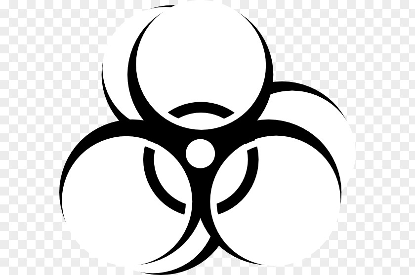 Cool Biohazard Symbols Biological Hazard Symbol Clip Art PNG