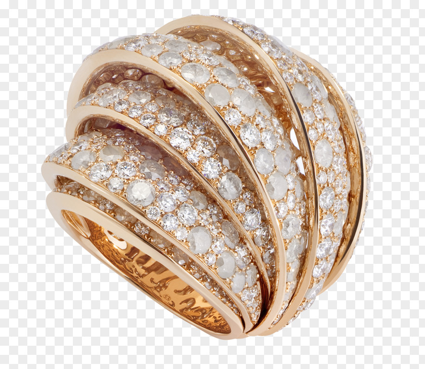 Fanshaped De Grisogono Earring Jewellery Diamond PNG