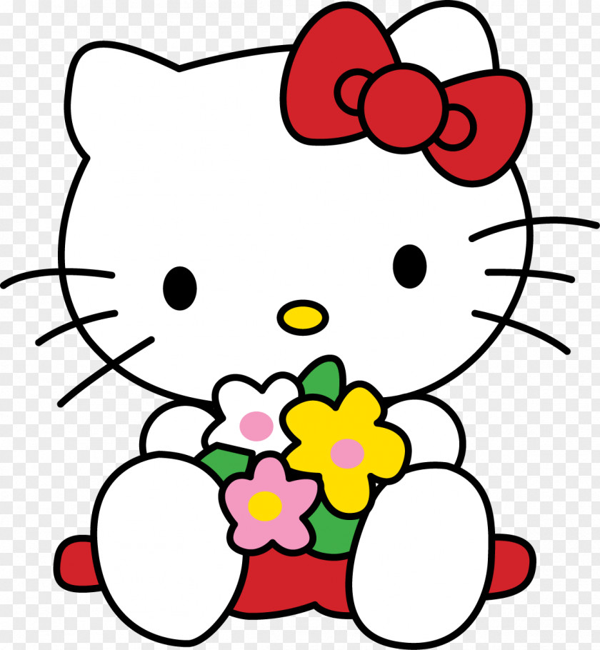 Hello Kitty Wall Decal Sticker PNG