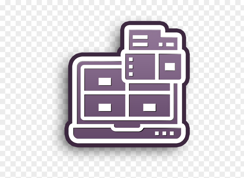 Laptop Icon Business Essential Files And Folders PNG