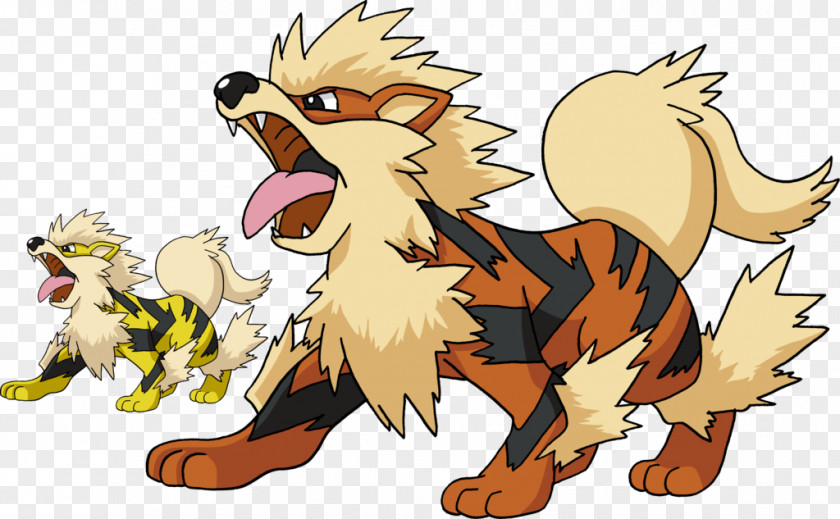 Lion Arcanine Pokémon Yellow FireRed And LeafGreen PNG