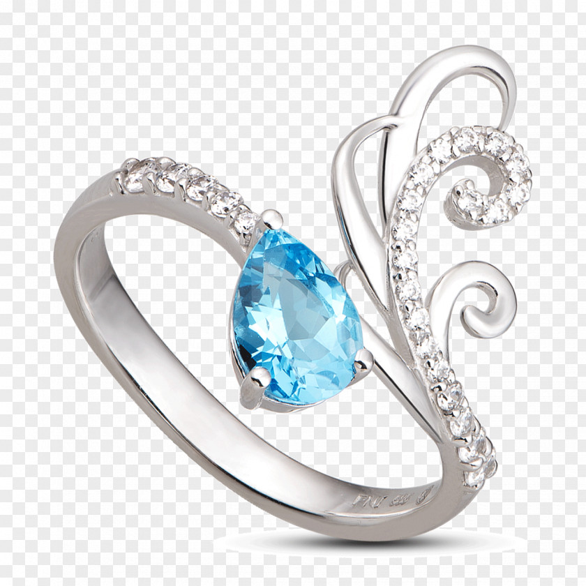 Ring Topaz Jewellery Sapphire Gemstone PNG
