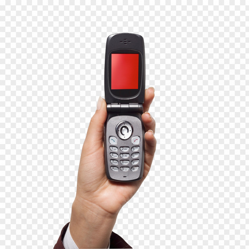 The Hand Holding A Cell Phone Mobile Phones Flip Clip Art PNG