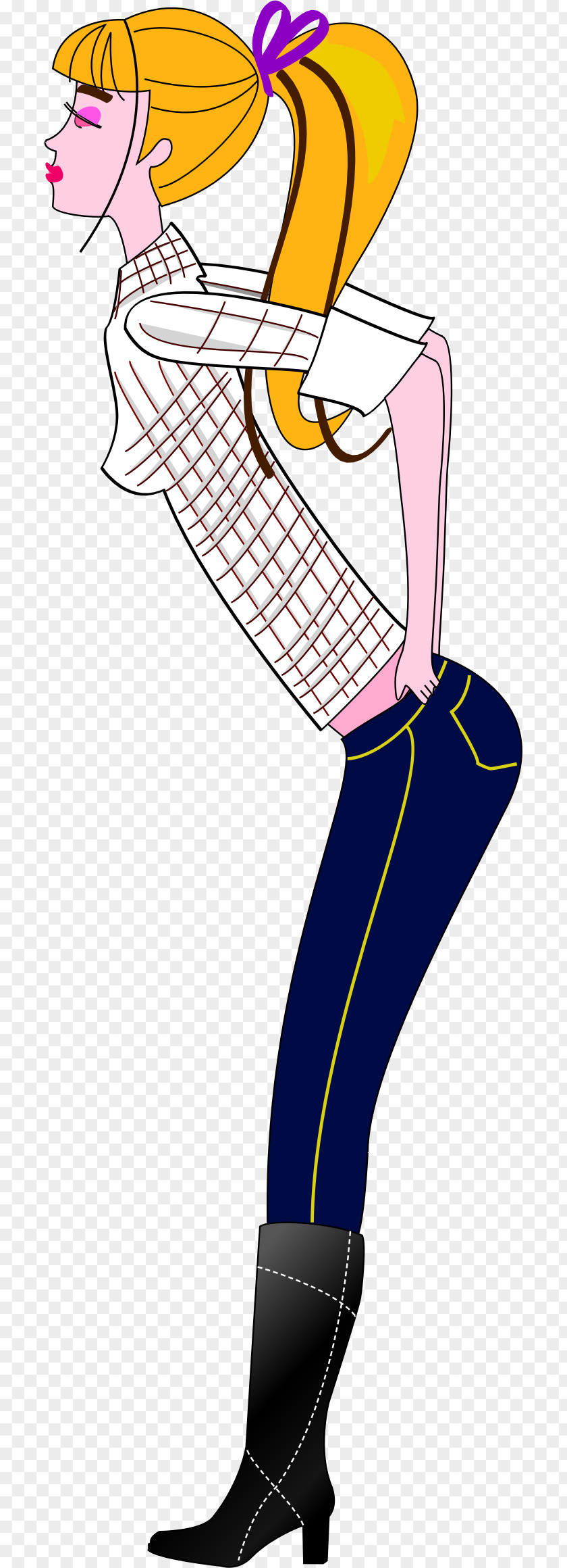 Women Sign Jeans Clothing Clip Art PNG
