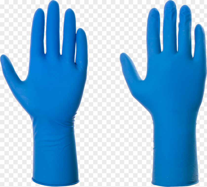 Gloves Image Medical Glove Blue Clothing PNG