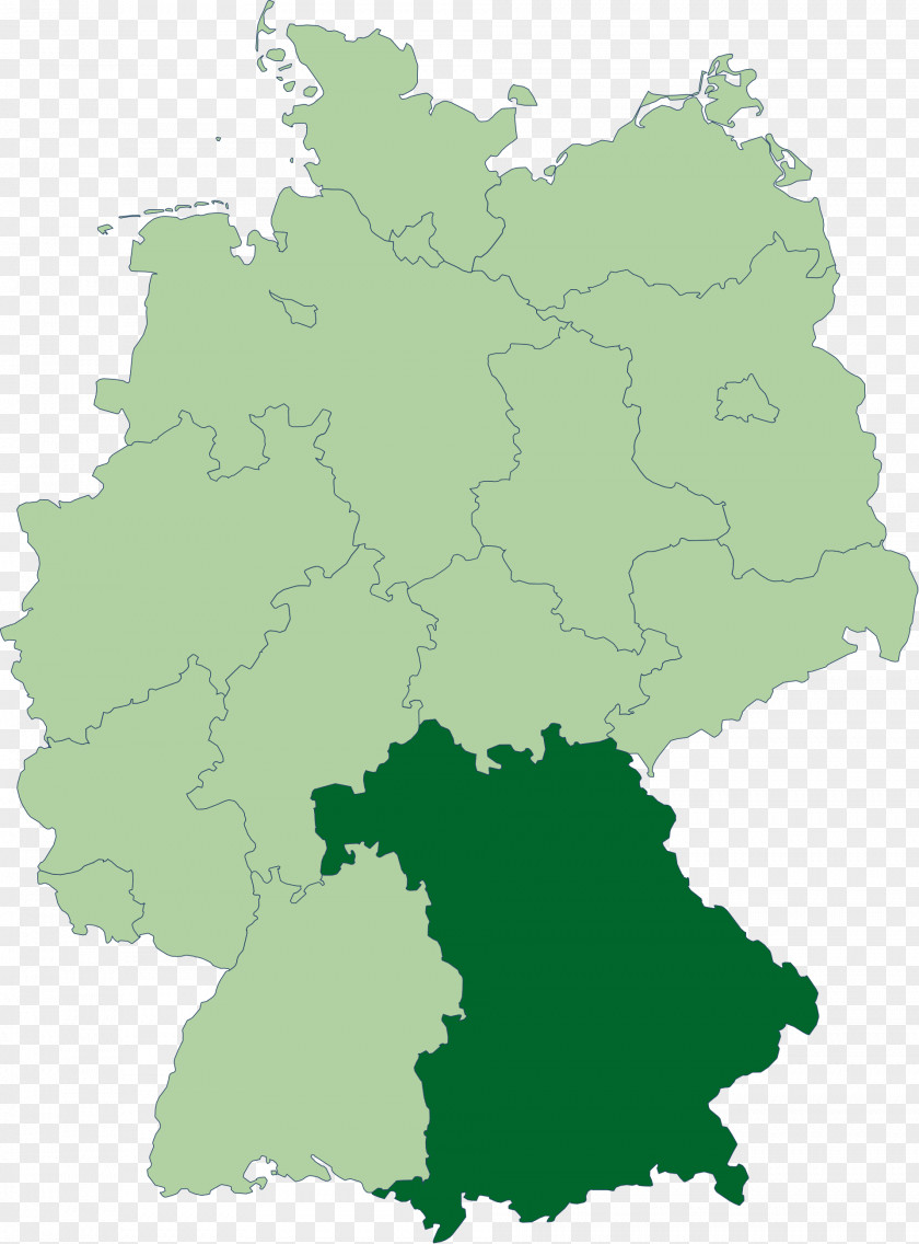 Map Bavaria States Of Germany Saxony-Anhalt Districts PNG