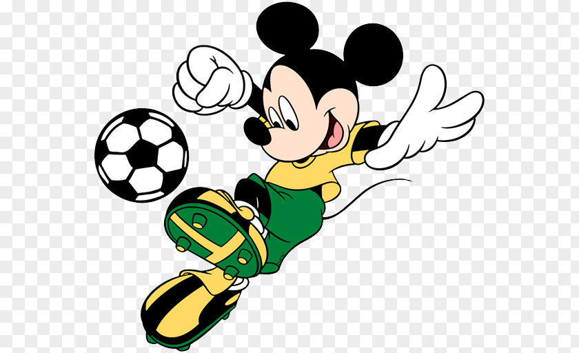 Mickey Soccer Mouse Minnie Donald Duck Daisy Clip Art PNG