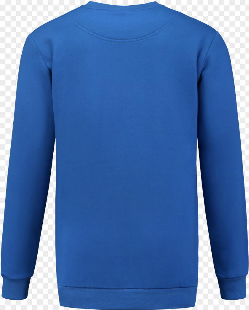 Royal Blue Long-sleeved T-shirt Electric Cobalt PNG