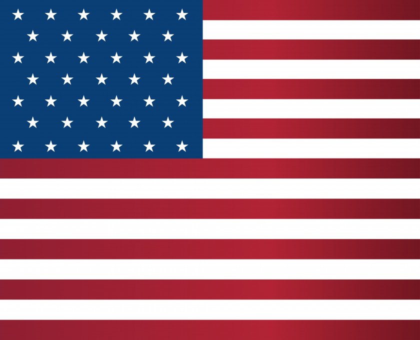 USA Flag Large Clipart Image Of The United States Star-Spangled Banner PNG