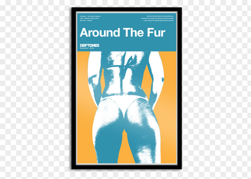 Max Cavalera Deftones Poster Around The Fur Graphic Design Megami Magazine PNG