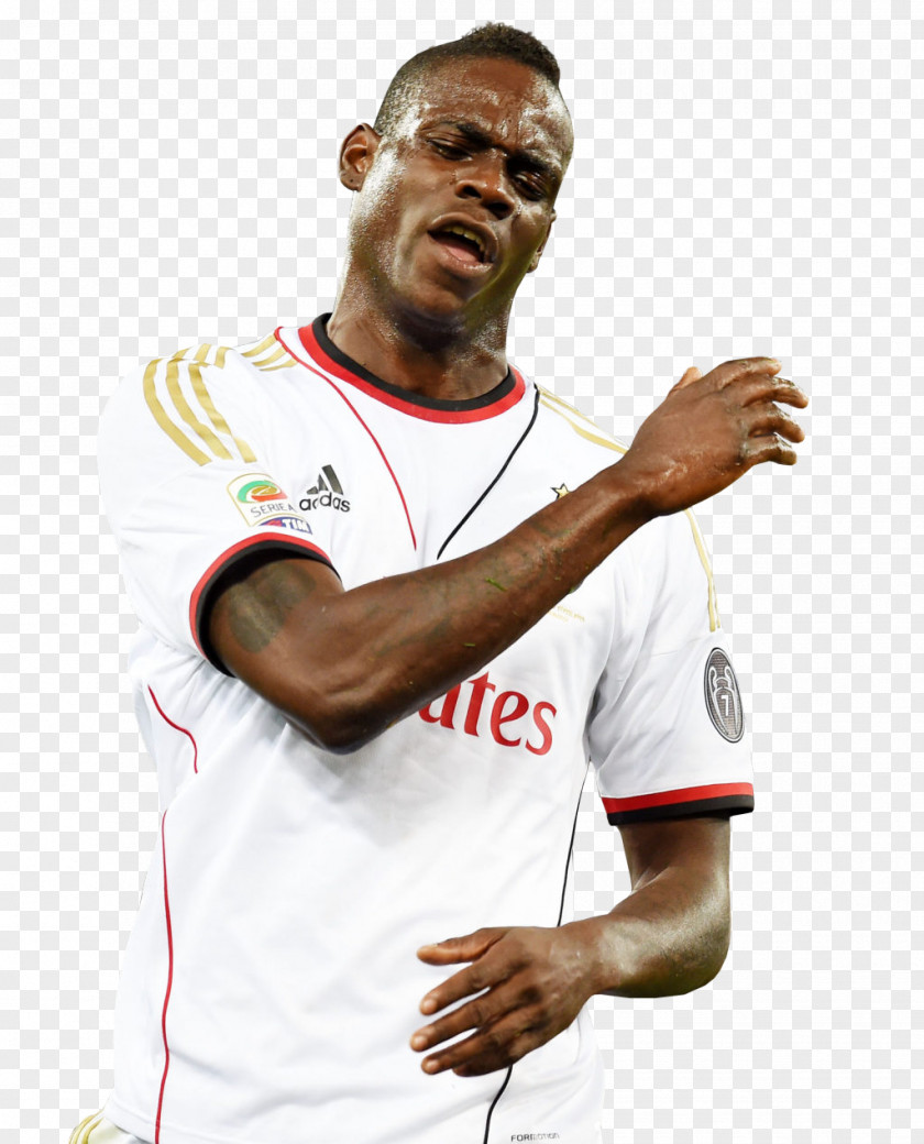 Balotelli Mario A.C. Milan Rendering FC Barcelona Football PNG