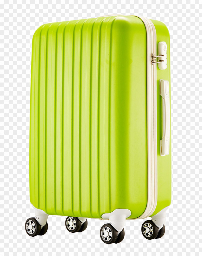 Green Suitcase Baggage Samsonite PNG