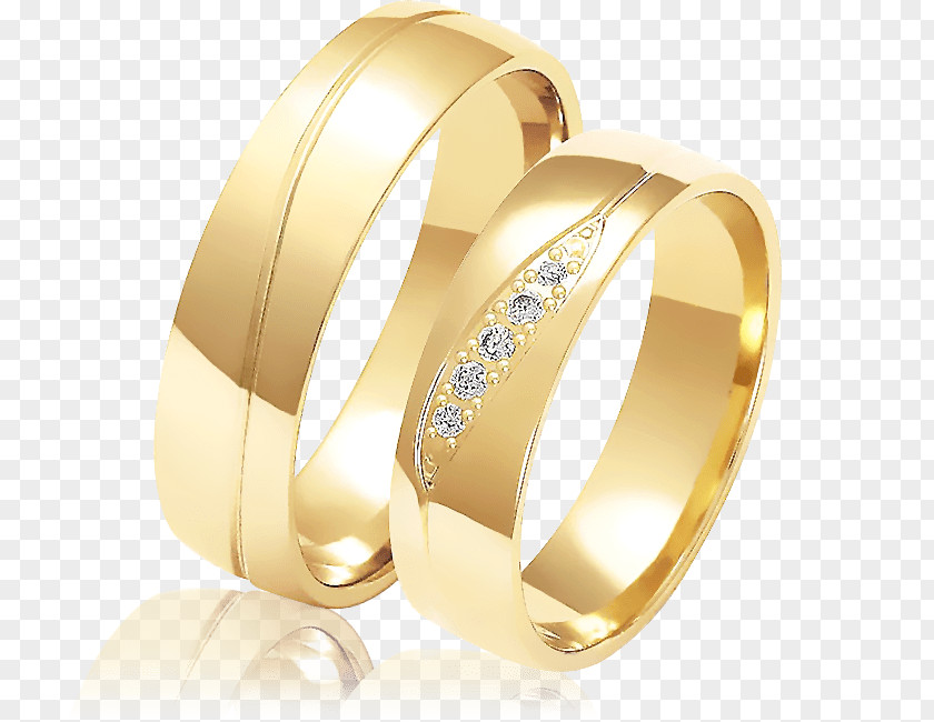 Ring Wedding Gold Brilliant PNG