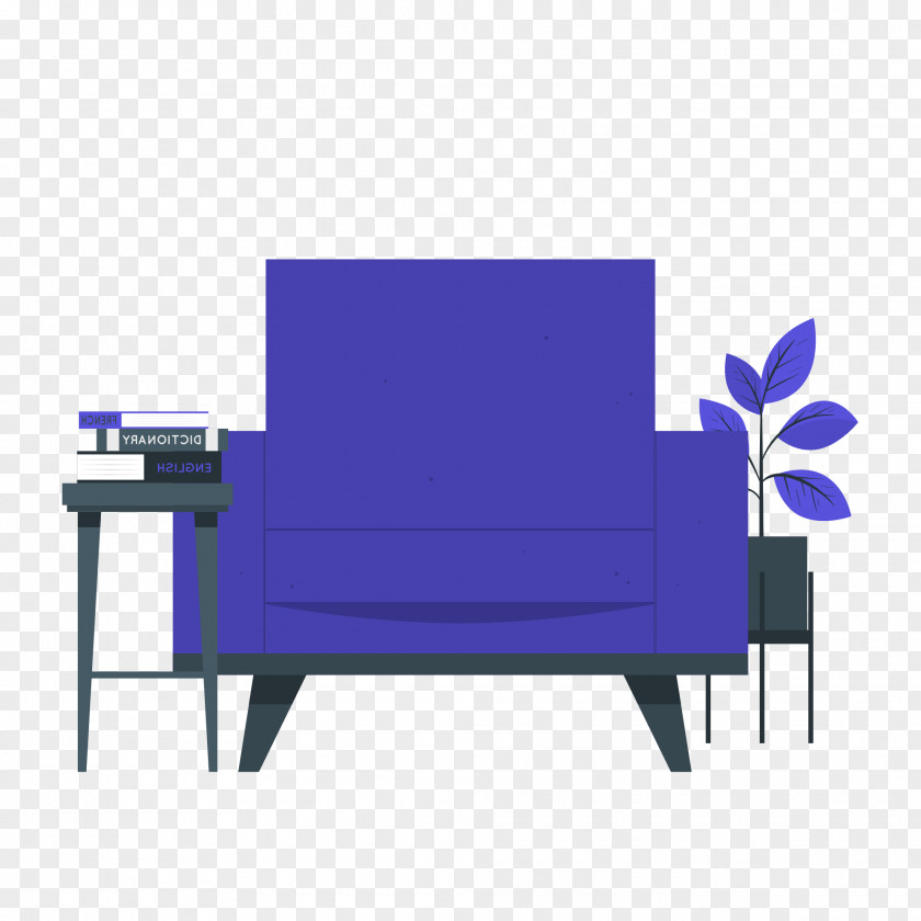 Table Angle Cobalt Blue Rectangle M Garden Furniture PNG