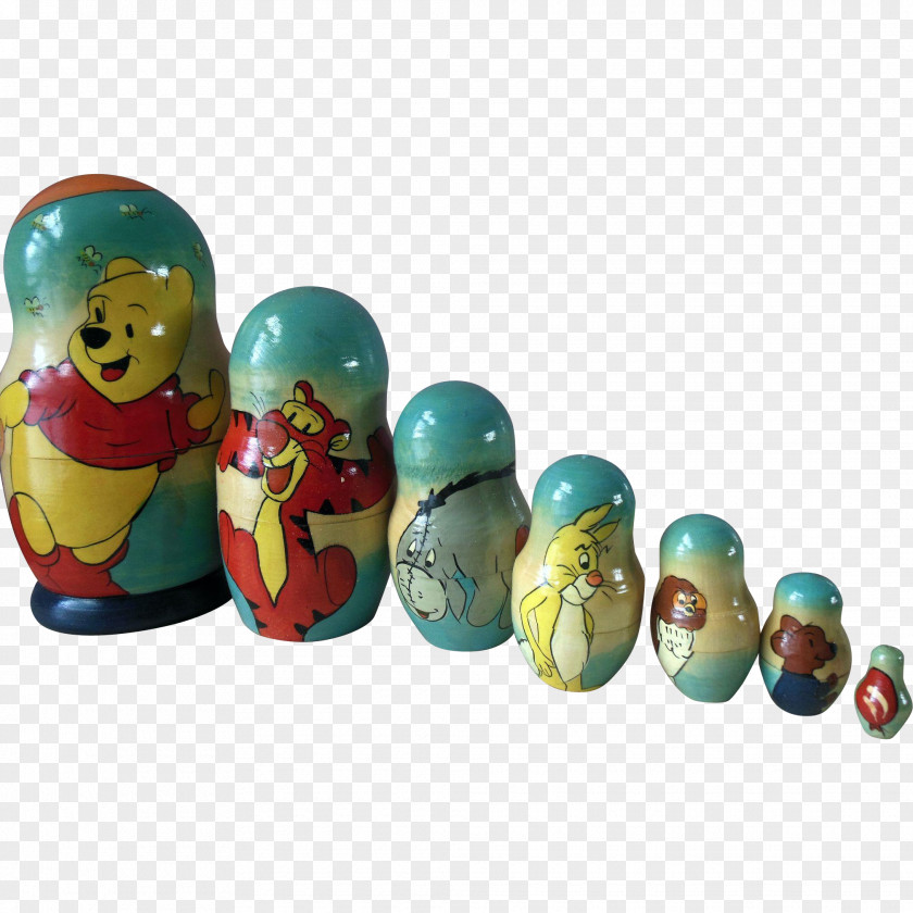 Winnie Pooh Easter Egg Plastic Toy PNG
