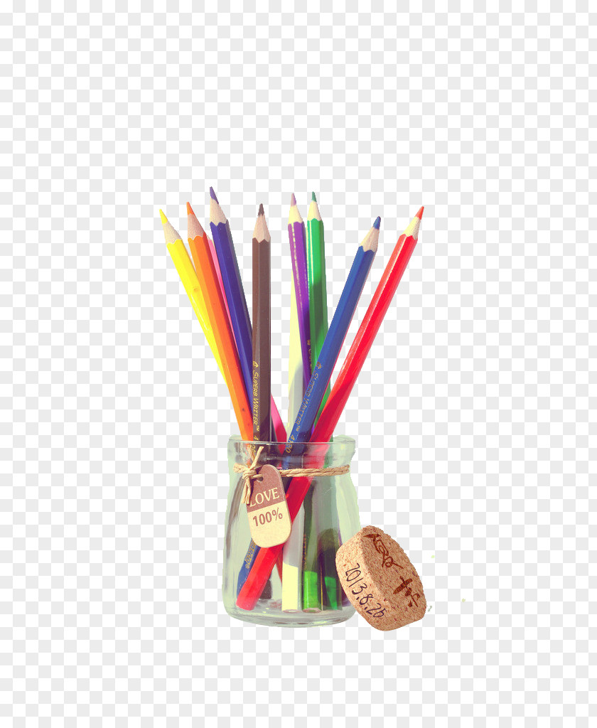 Colored Pencils Pencil Wallpaper PNG