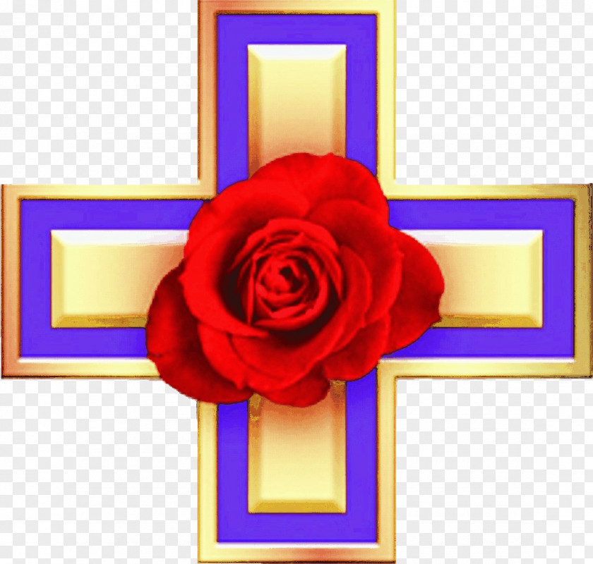 Fama Fraternitatis Cross Rosicrucianism Garden Roses Ancient Mystical Order Rosae Crucis PNG