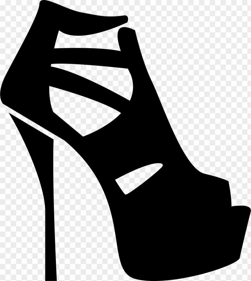 High-heeled Shoe Wedge PNG