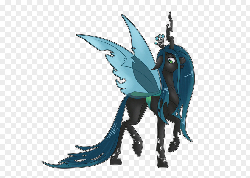 Queen Chrysalis Winged Unicorn Horse Cartoon PNG