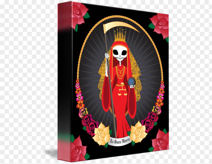 Santa Muerte Calavera Death Image Skull Art PNG