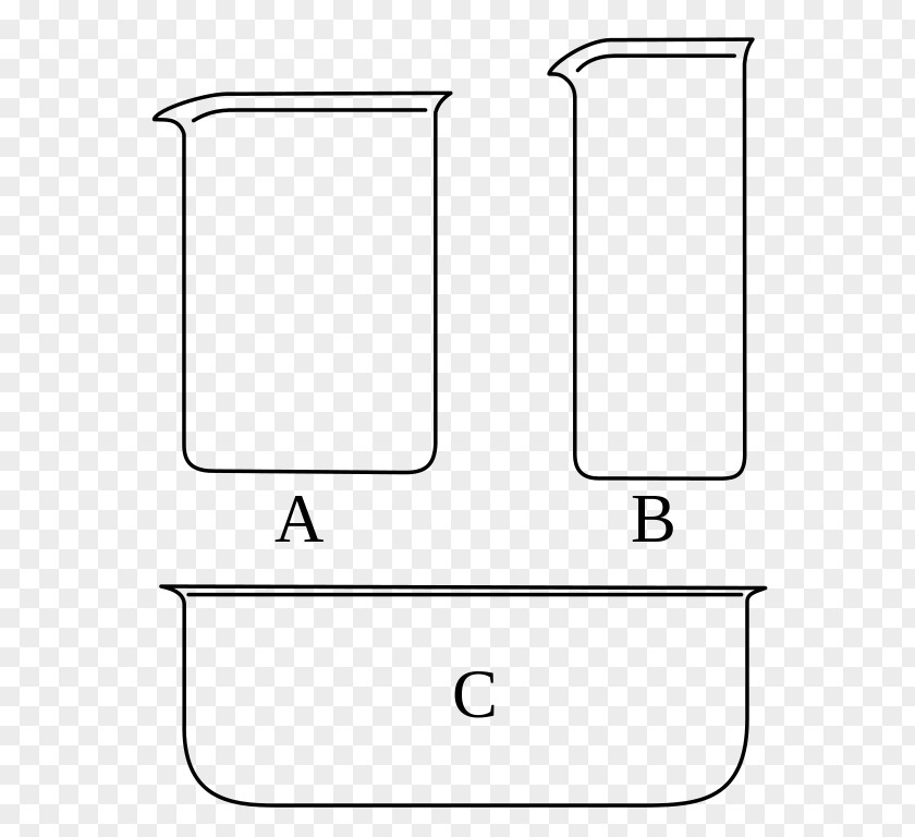 Container Beaker Laboratory Glassware Graduated Cylinders PNG