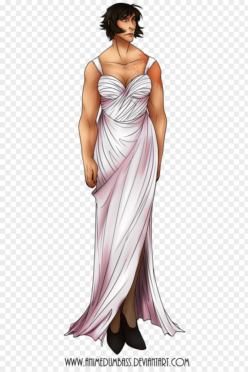 Dress Gown Shoulder Costume Character PNG