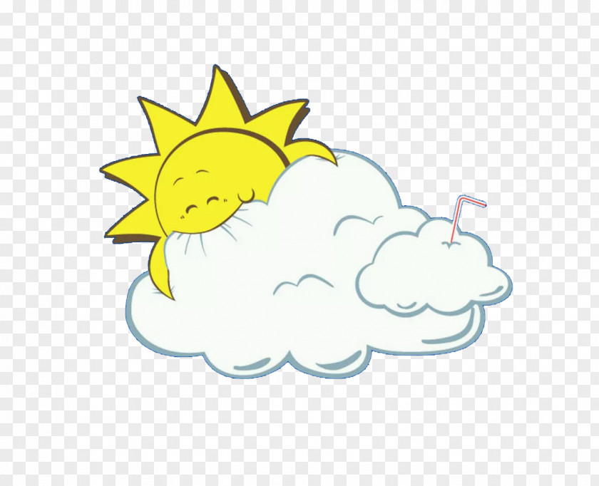 Eat Sun And Clouds Drawing PNG