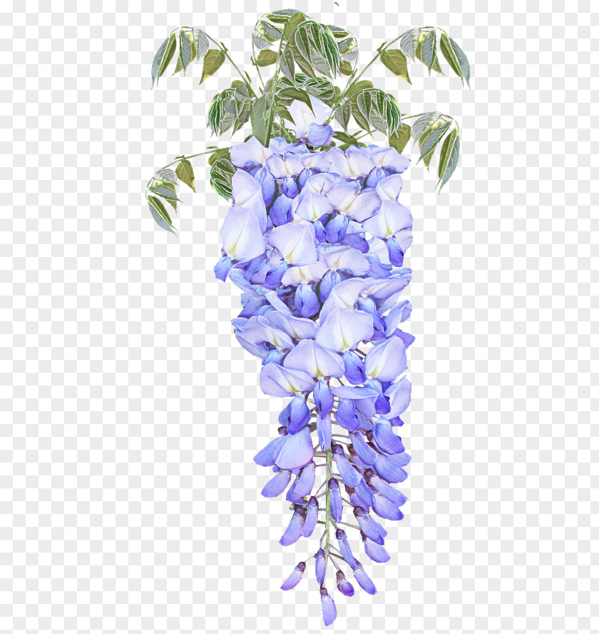 Petal Cut Flowers Lavender PNG