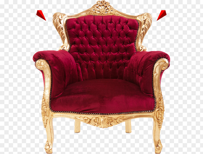 Red Sofa Pattern Table Throne Furniture Couch Dining Room PNG