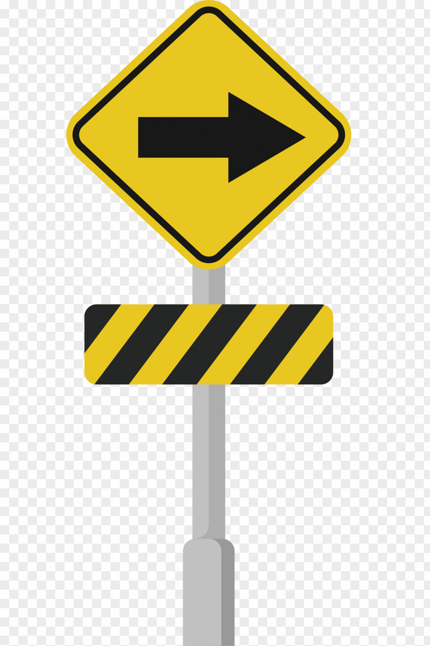 Right Road Sign Traffic Download PNG
