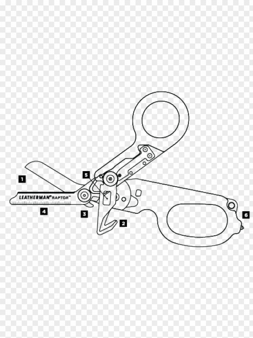 Scissors Multi-function Tools & Knives Leatherman Raptor Shears Holster 939910 PNG