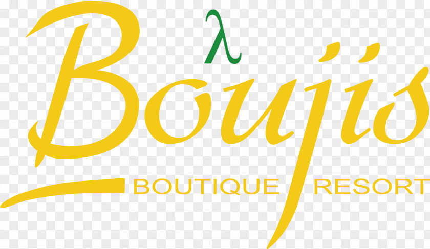 Special Offer Logo Boujis Boutique Resort Thai Brand PNG
