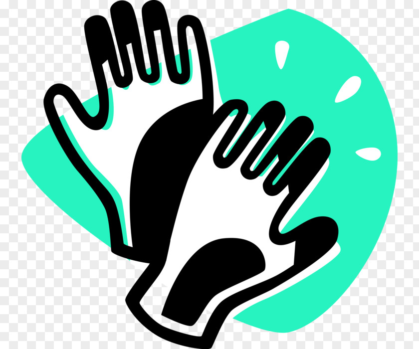 Gloves Clipart Clip Art Green Headgear Logo Finger PNG