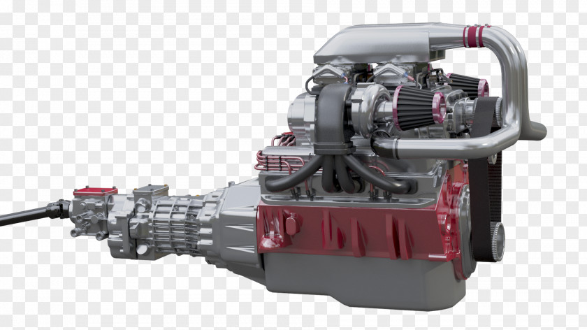 Hot Rod Car Engine Machine Television PNG