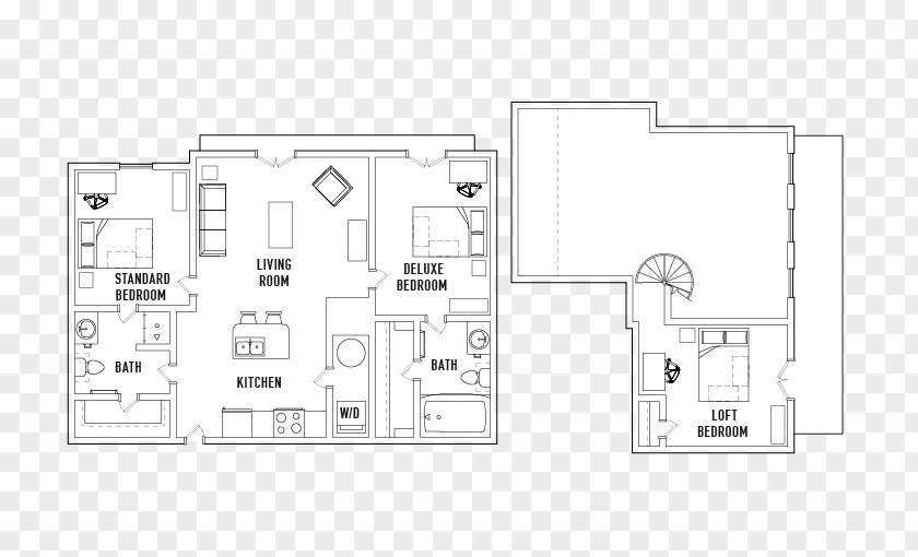 Design Floor Plan Line PNG