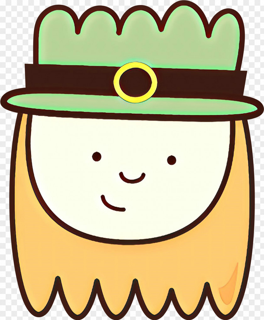 Headgear Costume Hat Green Facial Expression Clip Art Smile Cartoon PNG