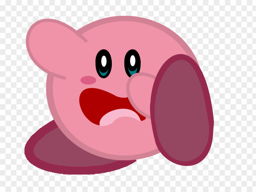 Kirby Mario Pink Nintendo Clip Art PNG