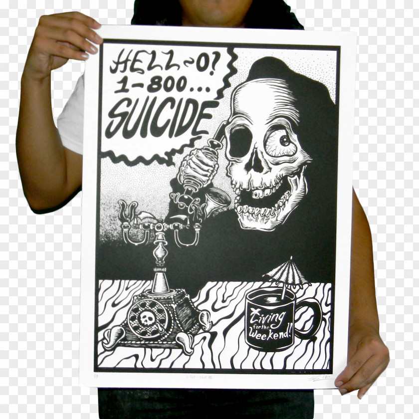 T-shirt Skull Printmaking Poster Font PNG