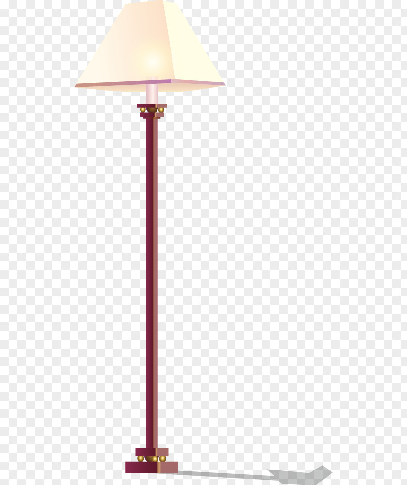 Vector Painted Floor Lamp Euclidean Torchxe8re Computer File PNG