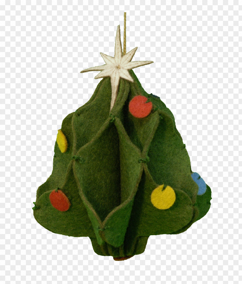 Christmas Tree Felt Textile Wool PNG