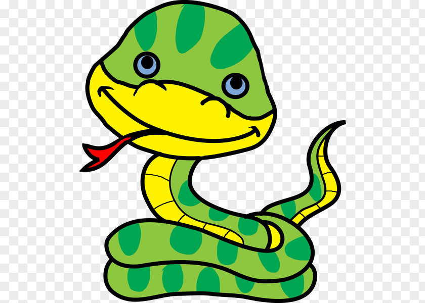 Cute Pictures To Draw Snake Snakes Animated Cartoon Green Anaconda Animation Image PNG