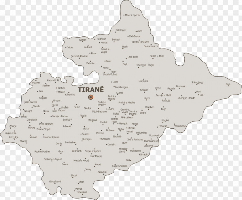 Map Kamëz Administrative Units Of Tirana Bashkia Municipality Spatharë PNG