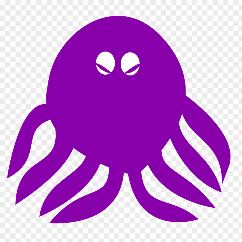 Octopus. Octopus Clip Art Color Animal Openclipart PNG