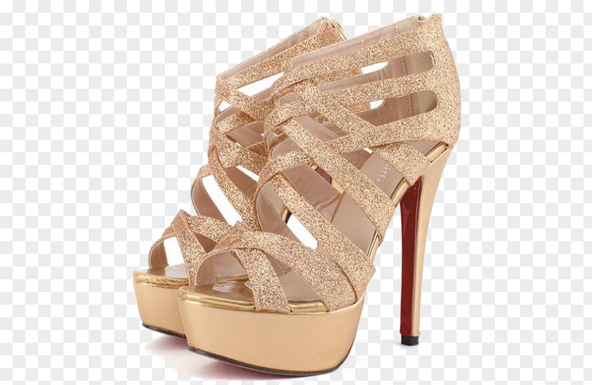 Platform Shoes High-heeled Shoe Stiletto Heel Sandal Court PNG