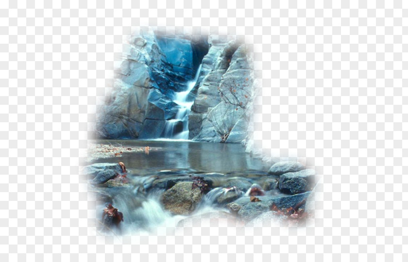 Rock Waterfall Yosemite Falls Desktop Wallpaper Stream PNG