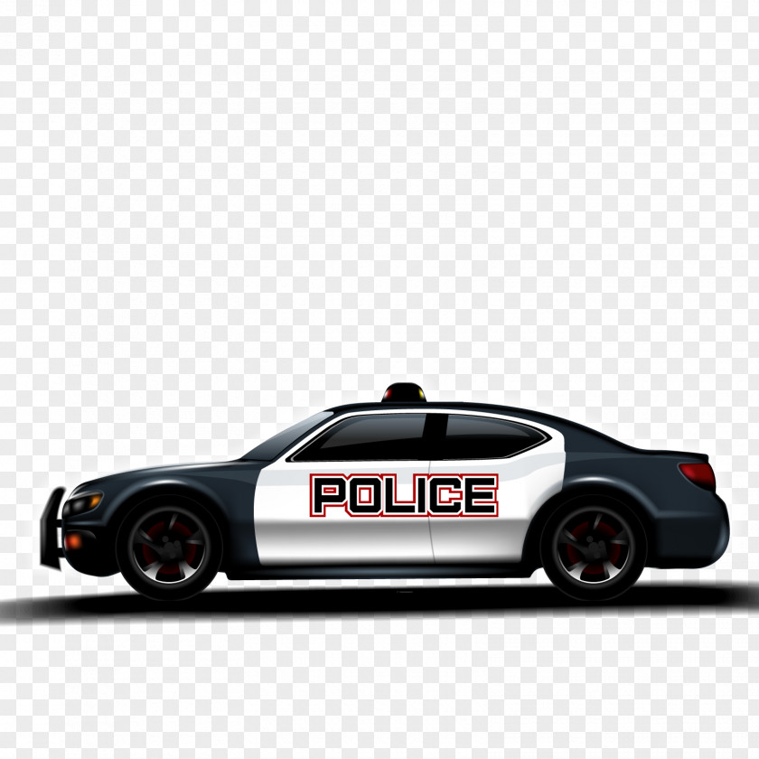 Vector Police Car Officer PNG