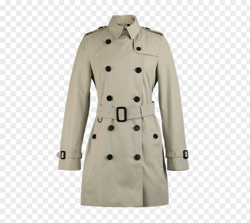 Autumn And Winter Coat Lapel Double-breasted Waist Cotton Burberry Windbreaker Outerwear Trench Valentino SpA PNG