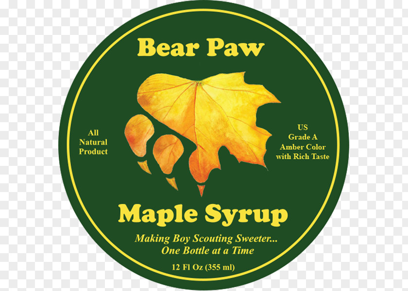 Brown Sugar Syrup Label Maple Product PNG